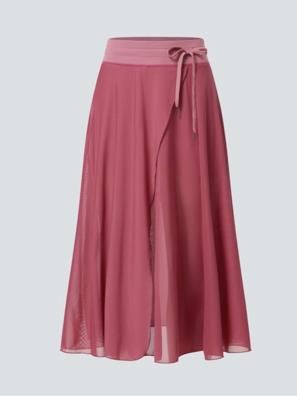 Halara Women's Pink Drawstring A-Line Skirt